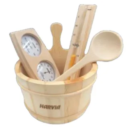 Set d'accessoires pour sauna Harvia – 4 pièces