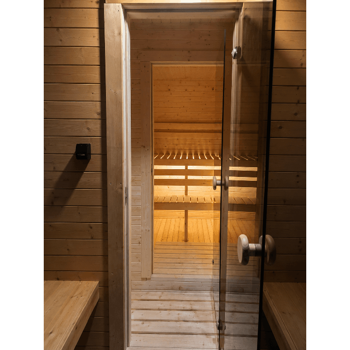 Sauna Quadro 3,4 m électrique jusqu'à 6 personnes | La Maison Finoise