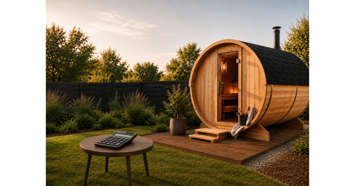 Quel est le prix d’un sauna extérieur ? Budget et coûts à prévoir