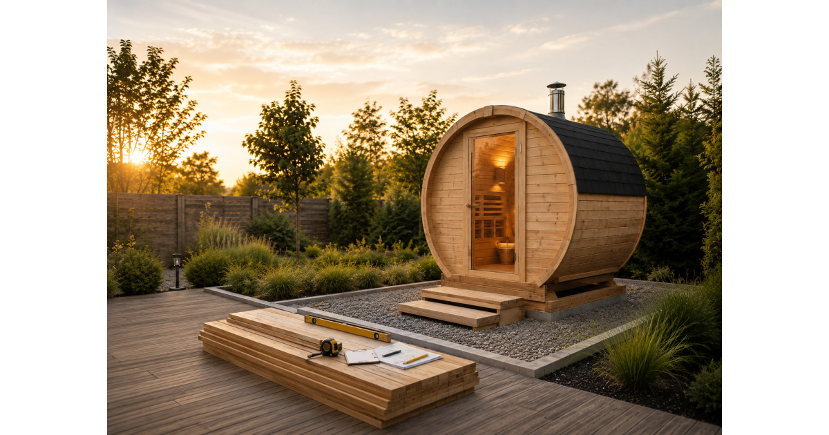 Comment installer un sauna extérieur dans son jardin ?