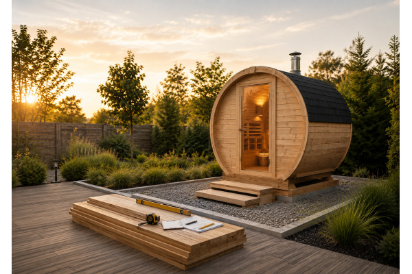 Comment installer un sauna extérieur dans son jardin ?